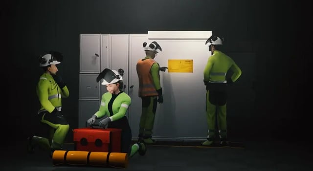 Elsak_vid_arbete_trainor
