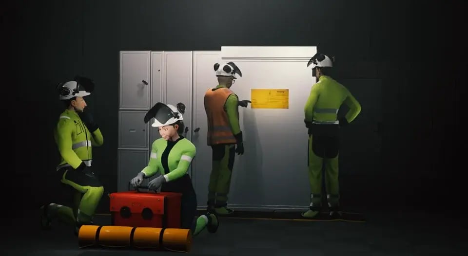 Elsak_vid_arbete_trainor